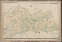 Tableau d'assemblage de la section B de Laulerie