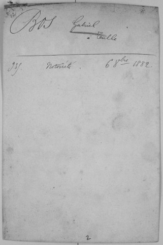 Répertoire alphabétique sur fiches : Bornes-Bourdette