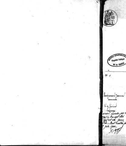 Naissances, mariages, décès (1873-1882)