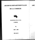 Mariages (1869-1881)