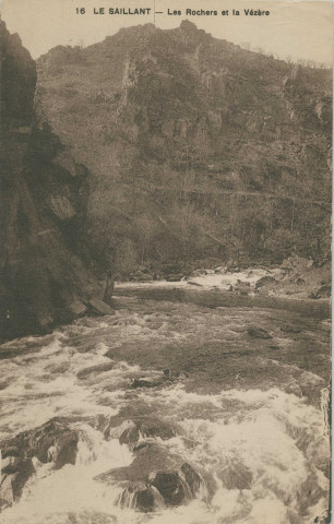 Allassac : "16. Le Saillant - Les rochers et la Vézère".