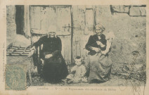 Folklore : "Corrèze - N° 72. - Paysannes des environs de Brive".