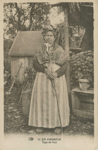 Folklore : "31. En Corrèze - Type du pays".