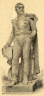 Sculpture du baron Jean-Baptiste Antoine Marcelin de Marbot.