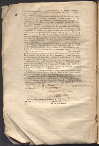 12 février 1781-19 mai 1781