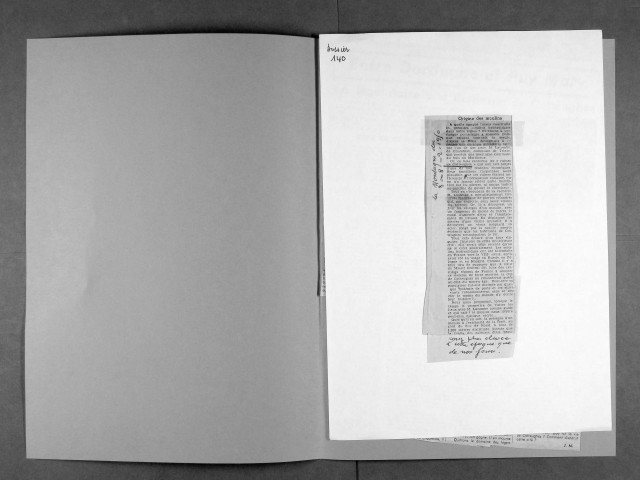 Chamberet à Cotteuges.