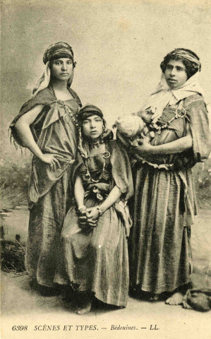 '6398 Scènes et types. - Bédouines".