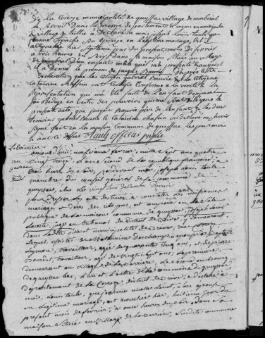 Naissances, mariages, décès et tables (1793-1802)