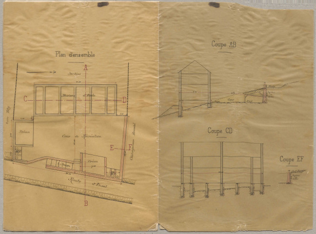 Création d'une école mixte au hameau de Mortefonds ; construction des maisons d'école d'Enval, Mazelaigue et Mortefonds.