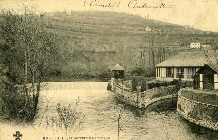 "83 - Tulle, La Corrèze à Lamarque".
