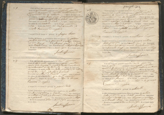 Naissances (1849-1868)