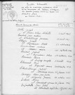 Tables décennales des mariages (1933-1942)