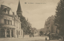 Brive-la-Gaillarde : "48. Brive - L'avenue de la gare".