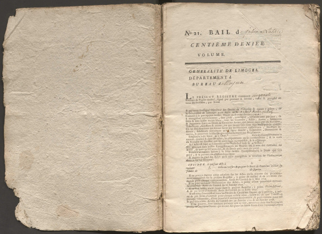 21 juin 1770-31 octobre 1772