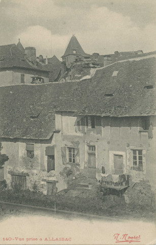 Allassac : "140 - Vue prise à Allassac".