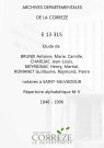 Répertoire alphabétique : M-V