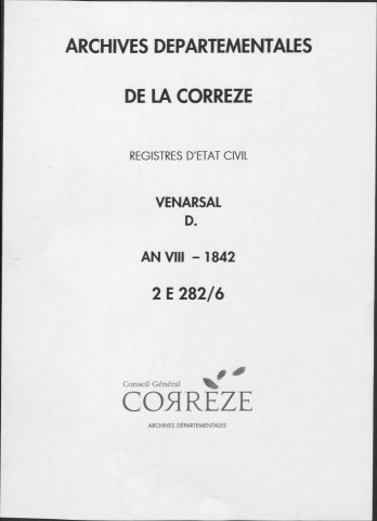Décès (1800-1842)