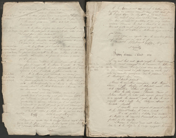 Délibérations du conseil municipal. 23 mai 1880-9 avril 1911