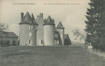 Liginiac : "La Corrèze illustrée - 164. Château de Marèges, près Liginiac".