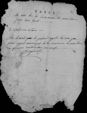 Décès (1800)