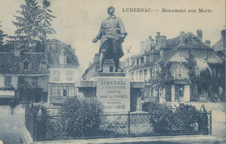 Lubersac : "Lubersac - Monument aux morts".