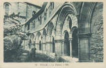 Tulle : "72 Tulle. - Le cloître.".