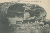 Noailles : "15. Corrèze - Brive. - Vue principale des grottes de Lamouroux (2).".