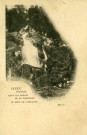 "Neuvic (Corrèze). Dans les gorges de la Dordogne. Le saut de l'Artaude".