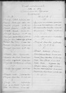 Tables décennales des naissances (1903-1912)