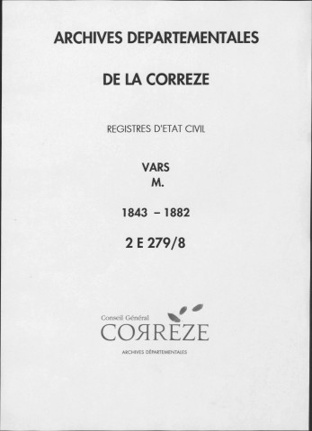 Mariages (1843-1882)