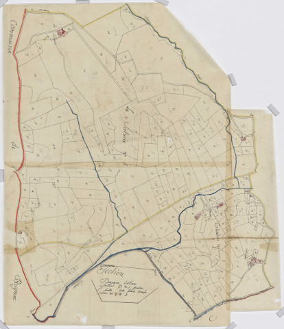 Section D1 de Catoudier et de la Salucie