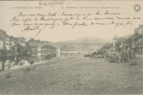 Argentat : "La Corrèze illustrée - 50 - Argentat - Le nouveau pont, vue prise du quai".