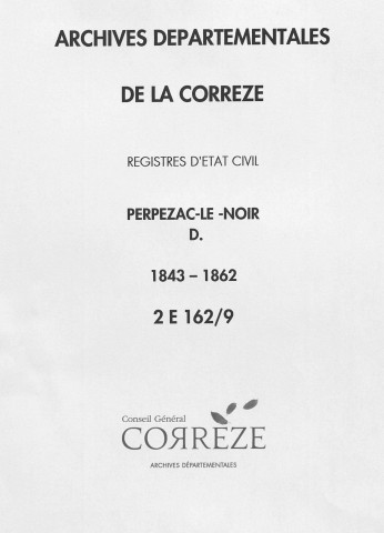 Décès (1843-1862)