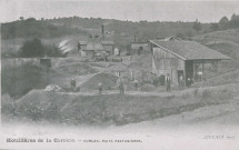 Cublac : "Houillères de la Corrèze. - Cublac, puits Festugières.".
