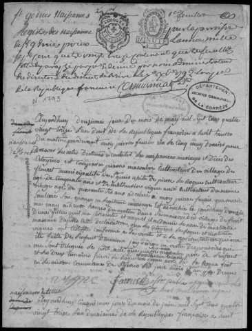 Naissances (1793-1802)