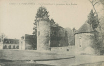 Beyssac : "Corrèze - 6 - Pompadour - Vue d'ensemble de la jumenterie de la Rivière".