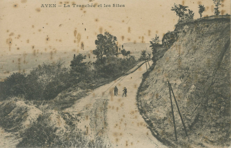 Ayen : "Ayen - La tranchée et les sites".