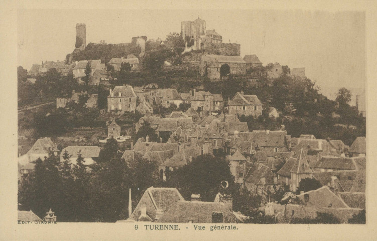Turenne : "9 Turenne. - Vue générale.".