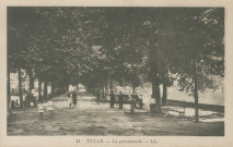 Tulle : "41 Tulle. - La promenade.".