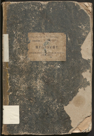 Délibérations du conseil municipal. 14 juin 1838-14 novembre 1875