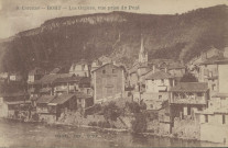 Bort-les-Orgues : "8. (Corrèze) - Bort - Les Orgues, vue prise du pont".