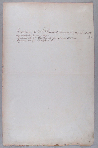 Répertoire alphabétique : A-V