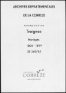 Mariages (1803-1819)