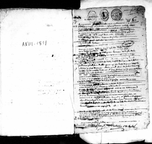 Mariages (1799-1819)