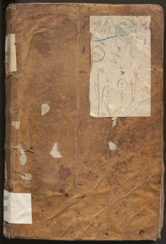 Délibérations du conseil municipal. 29 janvier 1800-14 juillet 1805