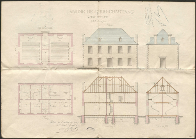 Maison d'école.
