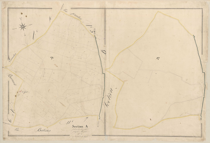 Section A6 du Puy Le Merle