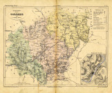Carte de la Corrèze.