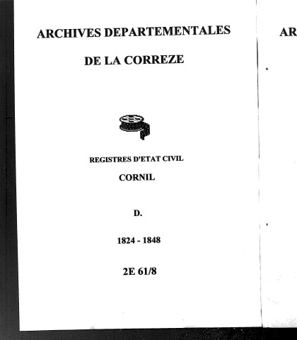 Décès (1824-1848)