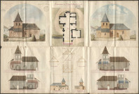 Eglise. Presbytère . Cimetière ; concessions.